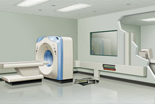 MRI room illustration