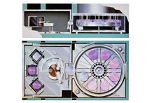 Wafer fab plasma electro plater cross-section